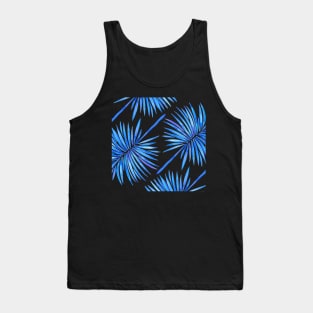 fan palm blue Tank Top